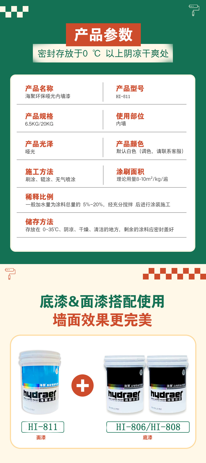 内墙乳胶漆HI-811